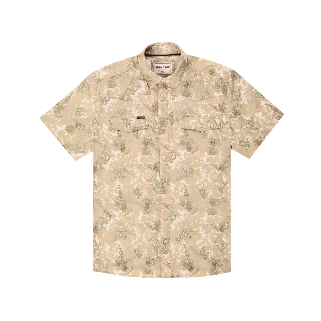 The Carrizo Western Short Sleeve - South Texas Camo