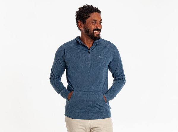 Ace Performance Hoodie - Navy