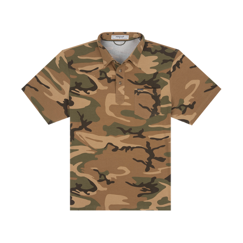 The Bird Bag Western Field Polo - Light Original Camo