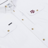 The Reveille Original Short Sleeve - White A&M Logo