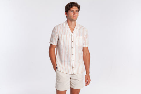 Desi Shirt - Chambray Dobby Natural