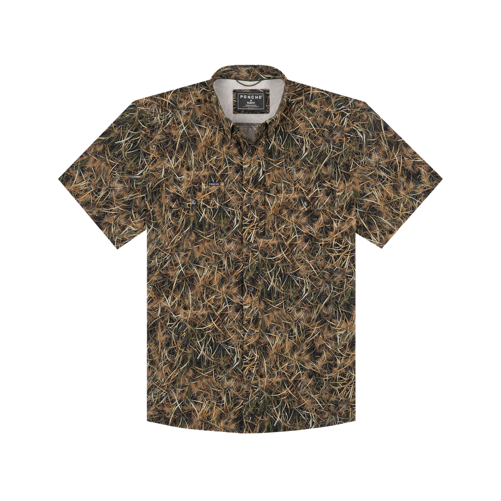 The Layout Blind Original Tuff-Thread Short Sleeve - Reedline Camo
