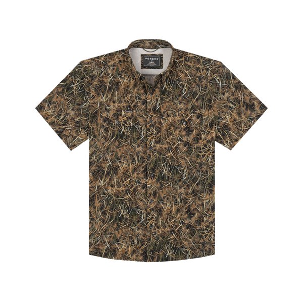 The Layout Blind Original Tuff-Thread Short Sleeve - Reedline Camo