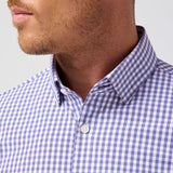 Leeward Button Down Shirt - Purple Dusk Alex Plaid