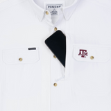 The Reveille Original Short Sleeve - White A&M Logo