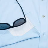 The Grove Original Short Sleeve - Light Blue Ole Miss Logo