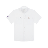 The Eye of the Tiger Western Short Sleeve - White LSU Logo