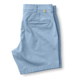 7in Gold School Short - Chambray Blue