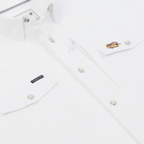 The Eye of the Tiger Western Short Sleeve - White LSU Logo