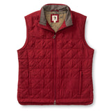 Fremont Performance Quilted Vest - Deep Red