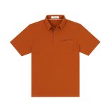 The Speedway Western Field Polo - Burnt Orange