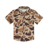 Youth Wingman Western Short Sleeve - Duck Camo
