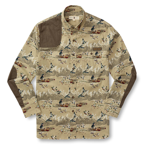 Woodland Shooting Shirt - Khaki