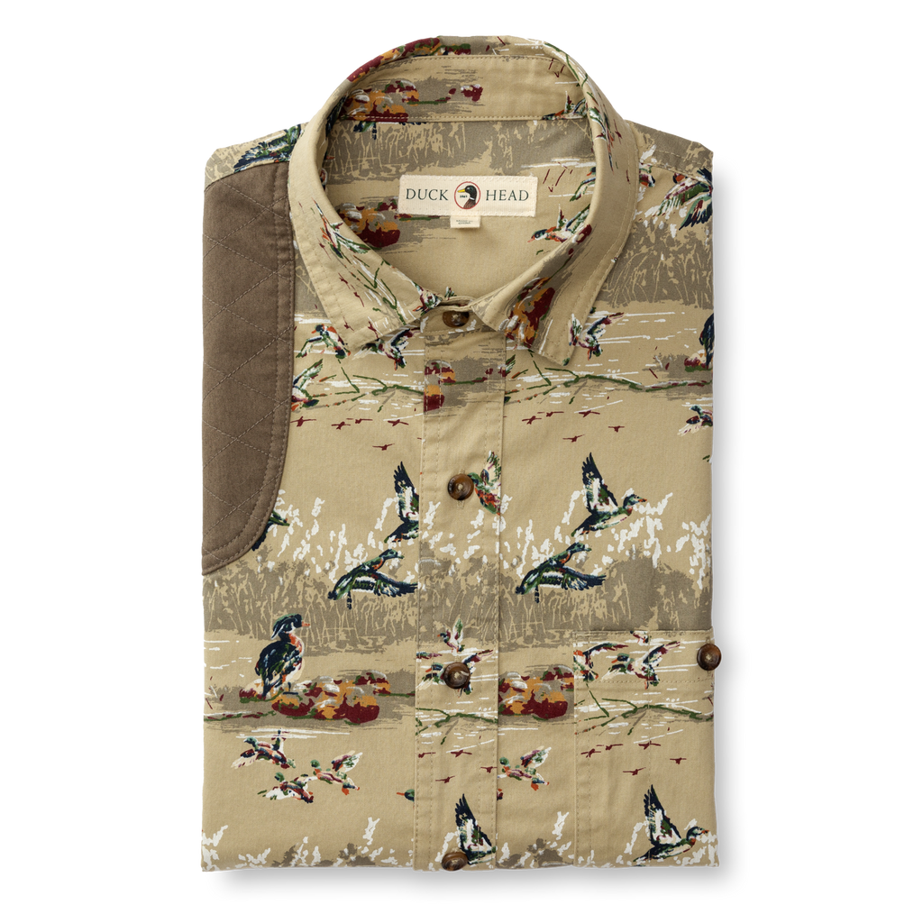 Woodland Shooting Shirt - Khaki