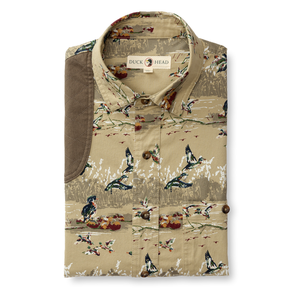 Woodland Shooting Shirt - Khaki