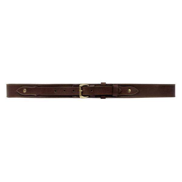 Campaign Leather Ranger Belt - Smoke