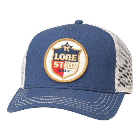 Valin Lone Star Hat - Ivory/Navy