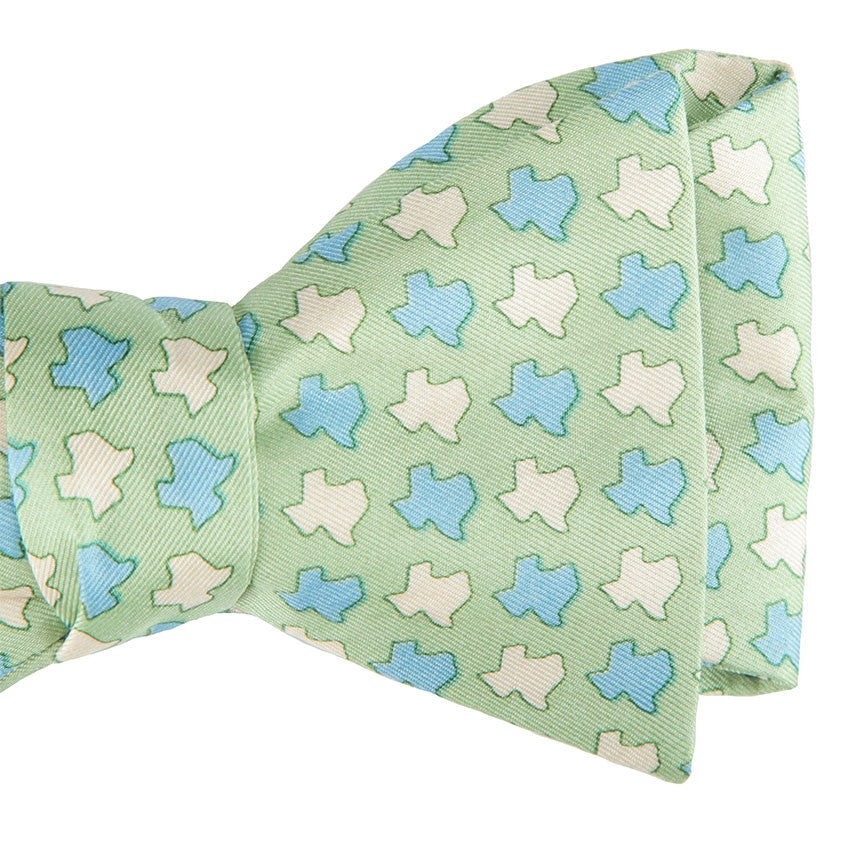 Texas States Bow Tie - Green