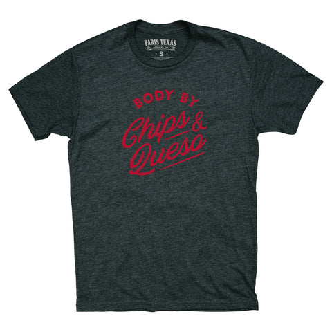 Body by Chips & Queso T-Shirt - Charcoal