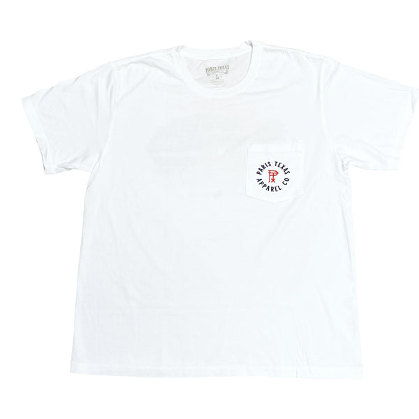 Center Console Boat Pocket T-Shirt - White