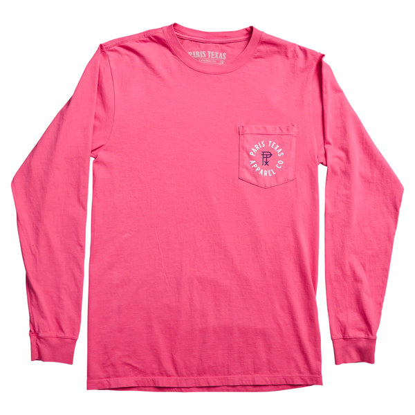 Come and Take It Long-Sleeve Pocket T-Shirt - Brick