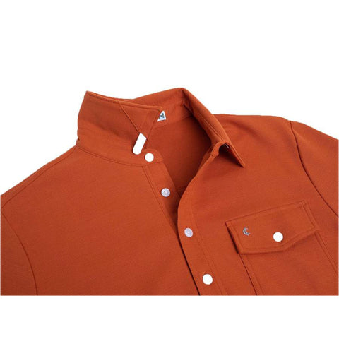 Long Sleeve Players Shirt - Burnt Orange