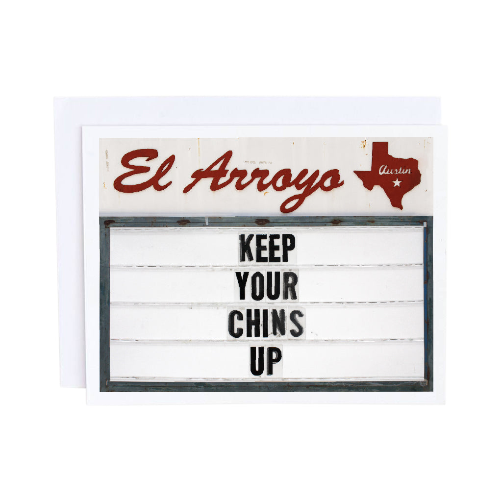 El Arroyo Card - Chins Up