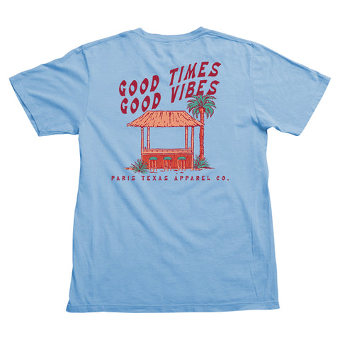 Good Times Pocket T-Shirt - Azure
