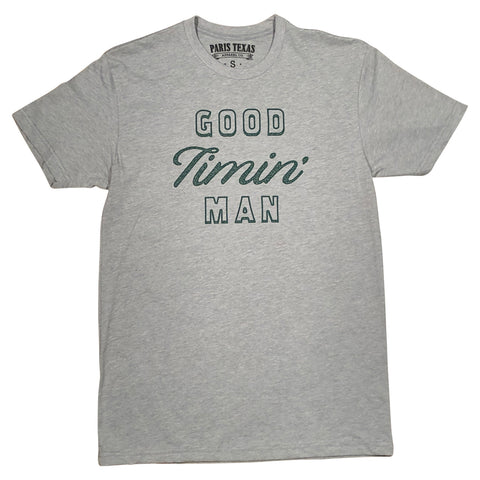 Good Timin' Man T-Shirt - Heather Gray