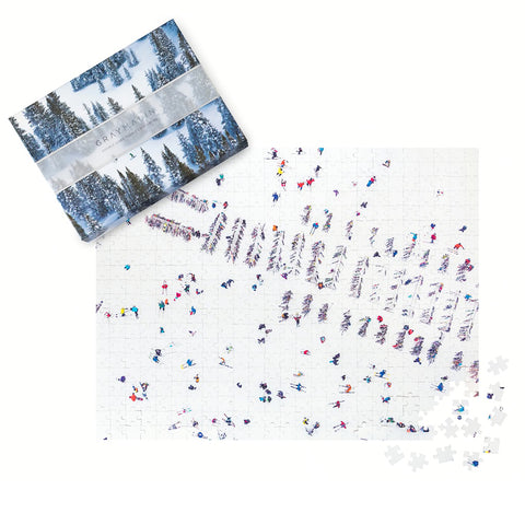 Gray Malin The Snow Double-Sided Puzzle