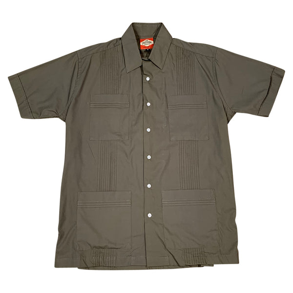 Hunting_Olive_Dictator_Guayabera_Mens_Mexican_Shirt_for_Men