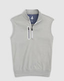 Denny 1/4 Zip Vest - Steel
