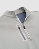 Denny 1/4 Zip Vest - Steel