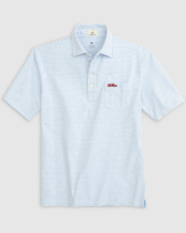 Ole Miss Nelly Striped Polo