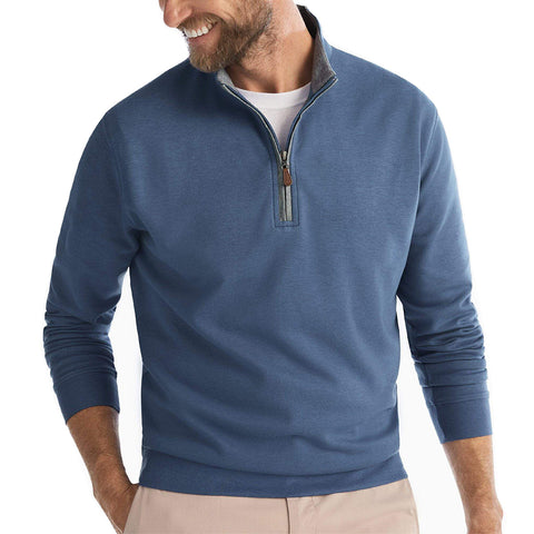 Sully 1/4 Zip Pullover - Helios Blue