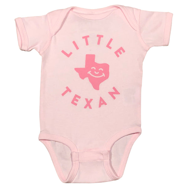 Little Texan Onesie - Pink