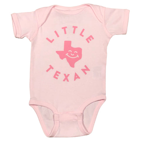 Little Texan Onesie - Pink