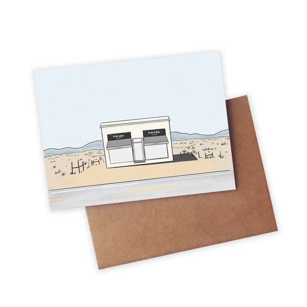 Prada Marfa Card