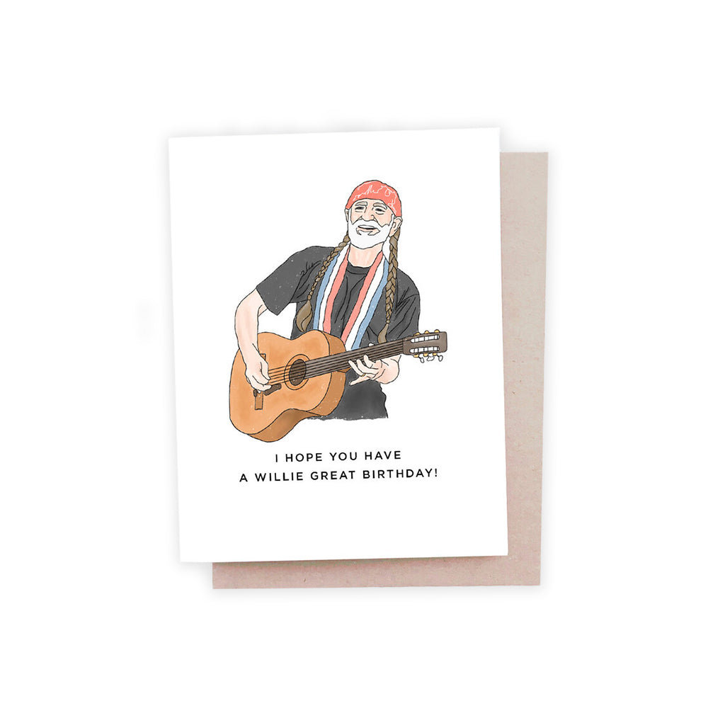 Willie Happy Birthday Card