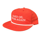 Make Oil $80/bbl Again Camp Hat Red
