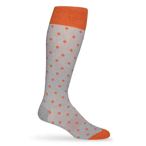 Medium Dot Alumni Socks - Tex-Orange