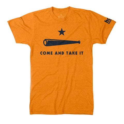 Running Game Clothing Come & Take It T-Shirt - Orange XXL