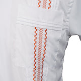Havana Hemingway Pima Cotton Broadcloth Guayabera Shirts, Mexican Shirts for Men Burnt Orange 5