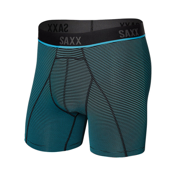 Kinetic Boxer Brief - Cool Blue Feed Stripe