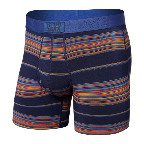 Ultra Boxer Brief - Horizon Stripe - Navy