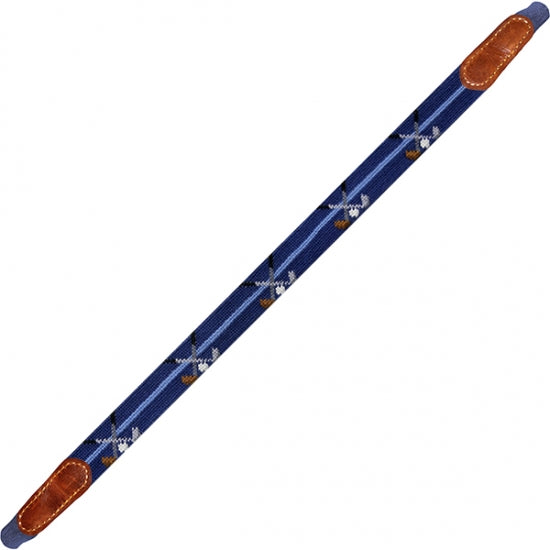 Southern Sportsman Needlepoint Sunglass Straps in Classic Navy by Smathers & Branson