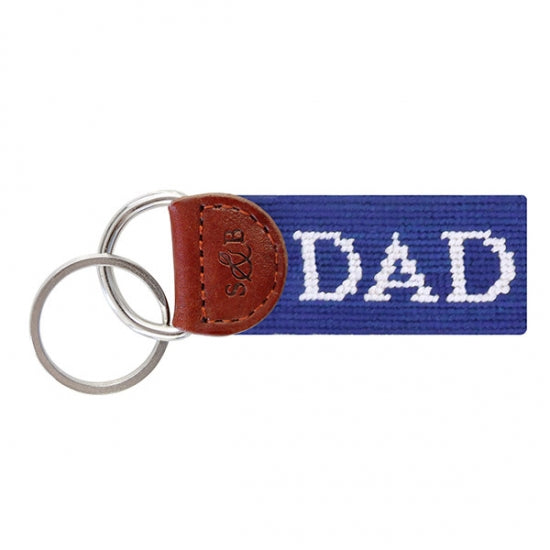 Smathers_and_Branson_Dad_Needlepoint_Key_Fob
