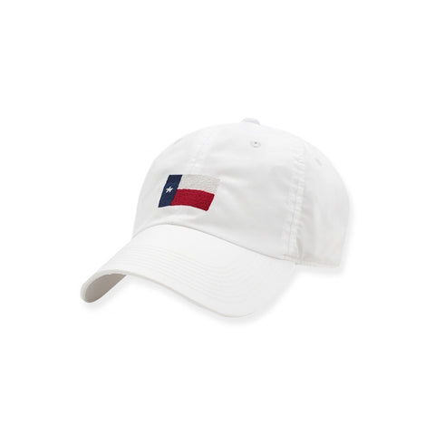 Texas Flag Needlepoint Performance Hat - White