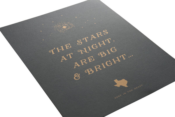 Stars at Night Print