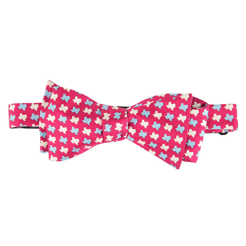 Texas States Bow Tie - Red